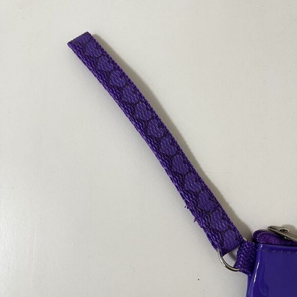 VTG Care Bears Starpoint 2004 Purple Share Bear Wristlet Wallet Coin Purse Pouch - Picture 5 of 12